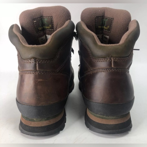 Timberland Ankle Chukka Boots Womens Size 7 Brown Leather - Picture 6 of 8